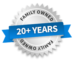 Family Owned 20+ Years